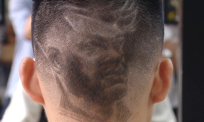 Vietnamese fans enjoy World Cup with special haircuts, Sports news, football, Vietnam sports, vietnamnet bridge, english news, Vietnam news, news Vietnam, vietnamnet news, Vietnam net news, Vietnam latest news, vn news, Vietnam breaking news