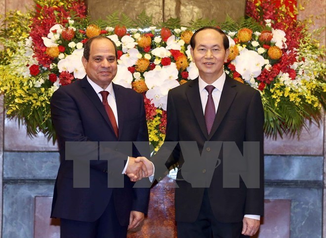   High-level visits form the basis for stronger Vietnam-Egypt gangs. President's visit to Ethiopia to improve bilateral relations. preparation for WEF ASEAN, Vietnam, China pushes cooperation between places 