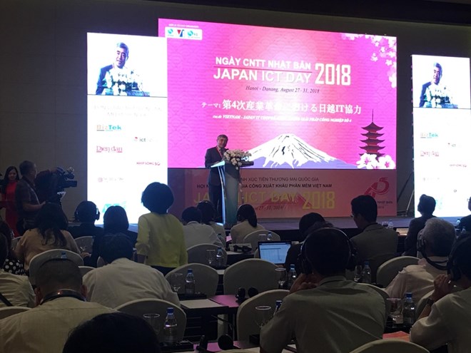 Japan ICT Day 2018 opens in Hanoi to promote VN-Japan cooperation, IT news, sci-tech news, vietnamnet bridge, english news, Vietnam news, news Vietnam, vietnamnet news, Vietnam net news, Vietnam latest news, Vietnam breaking news, vn news