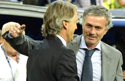 Mourinho, Mancini, Real, Man City