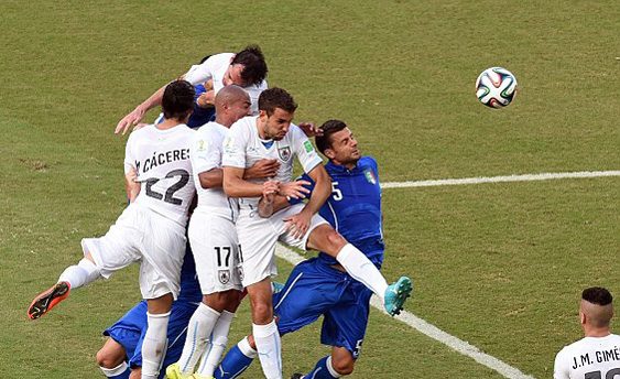 Italia, Urungoay, vòng bảng, World Cup, Brazil