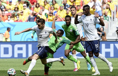 Pháp, Nigeria, World Cup