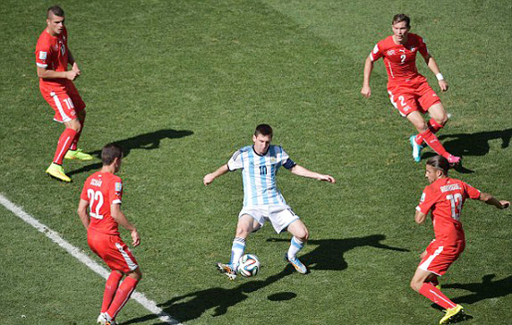 Argentina, Thụy Sĩ, Messi, World Cup